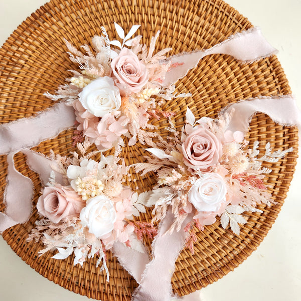 Pale Pink Flower Bouquet, Wedding Floral Arrangement