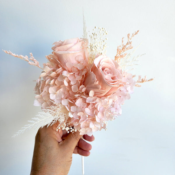 Pale Pink Flower Bouquet, Wedding Floral Arrangement