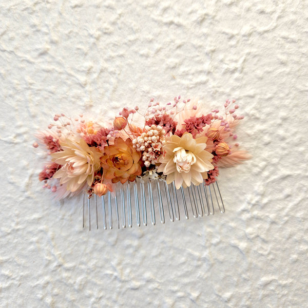 Wildflower Hair Combs, Dried Flower, Wedding Flower, Event Flower Hair Accessary