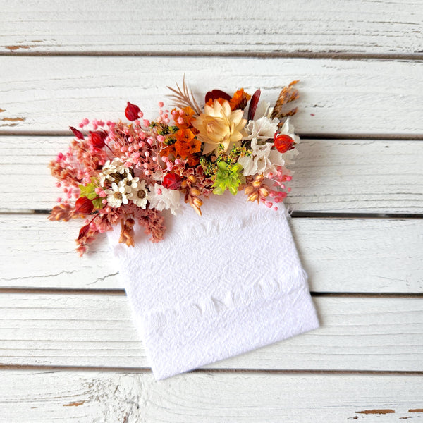 Wildflower Pocket Boutonnieres, Dried Flower Pocket Flowers, Wedding Flower, Groom's Buttonholes